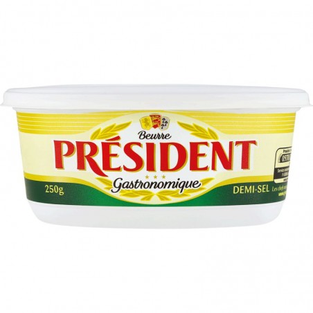 PRESIDENT Beurre demi-sel 250g