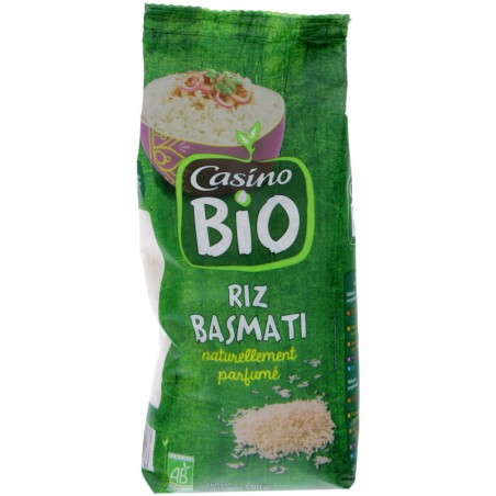 CASINO BIO Riz Basmati naturellement parfumé bio 500g